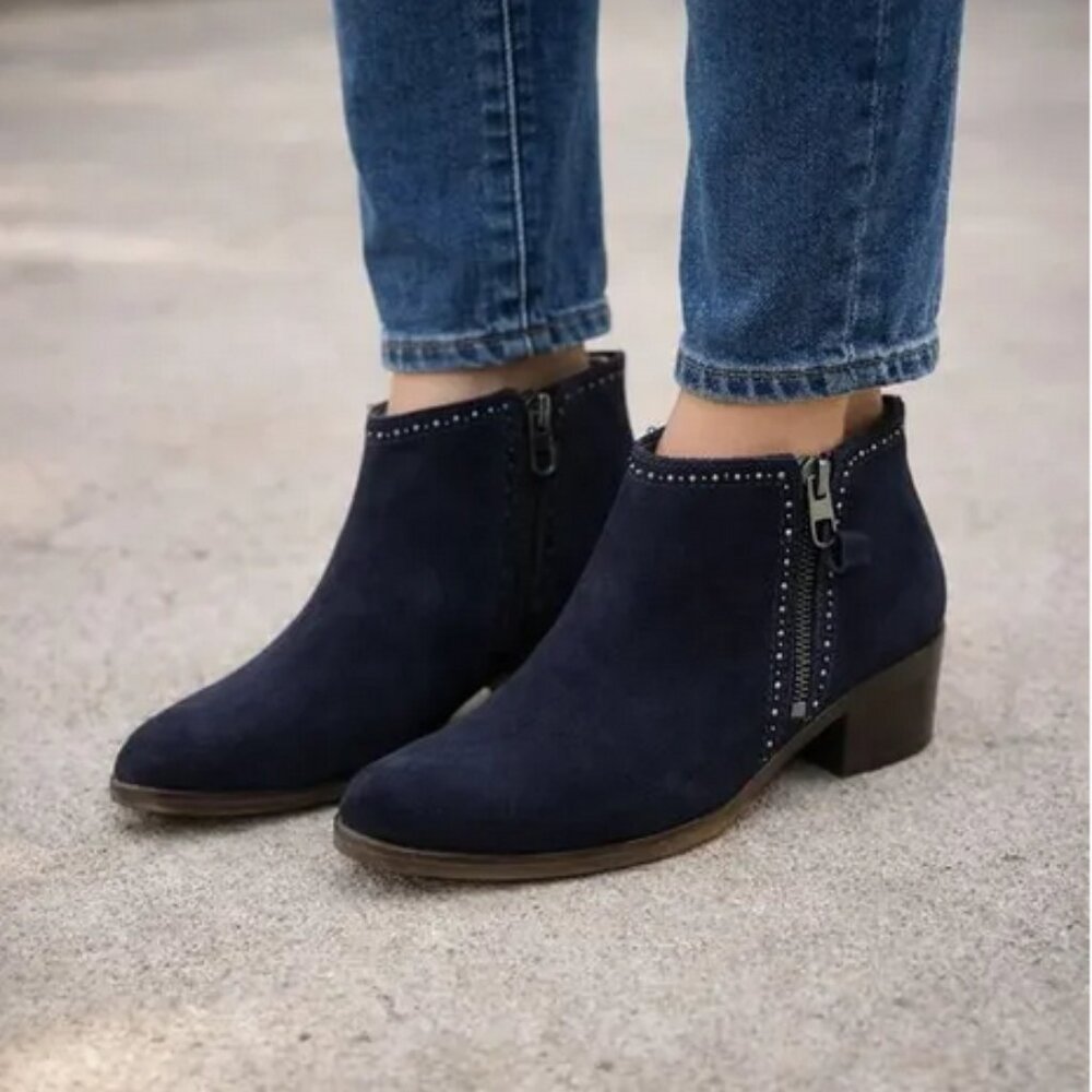 Lucky Brand Leather Ankle Booties